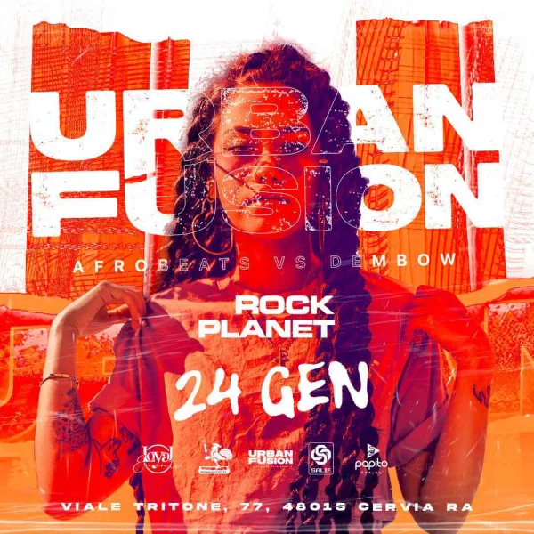 ”URBAN FUSION” AFROBEATS vs DEMBOW @ Rock Planet